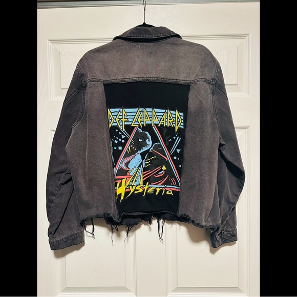 Funk food Gray Denim Jacket - Picture 2 of 3